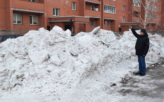На особом контроле отдела АТК: снег, сосульки и мусорные площадки
